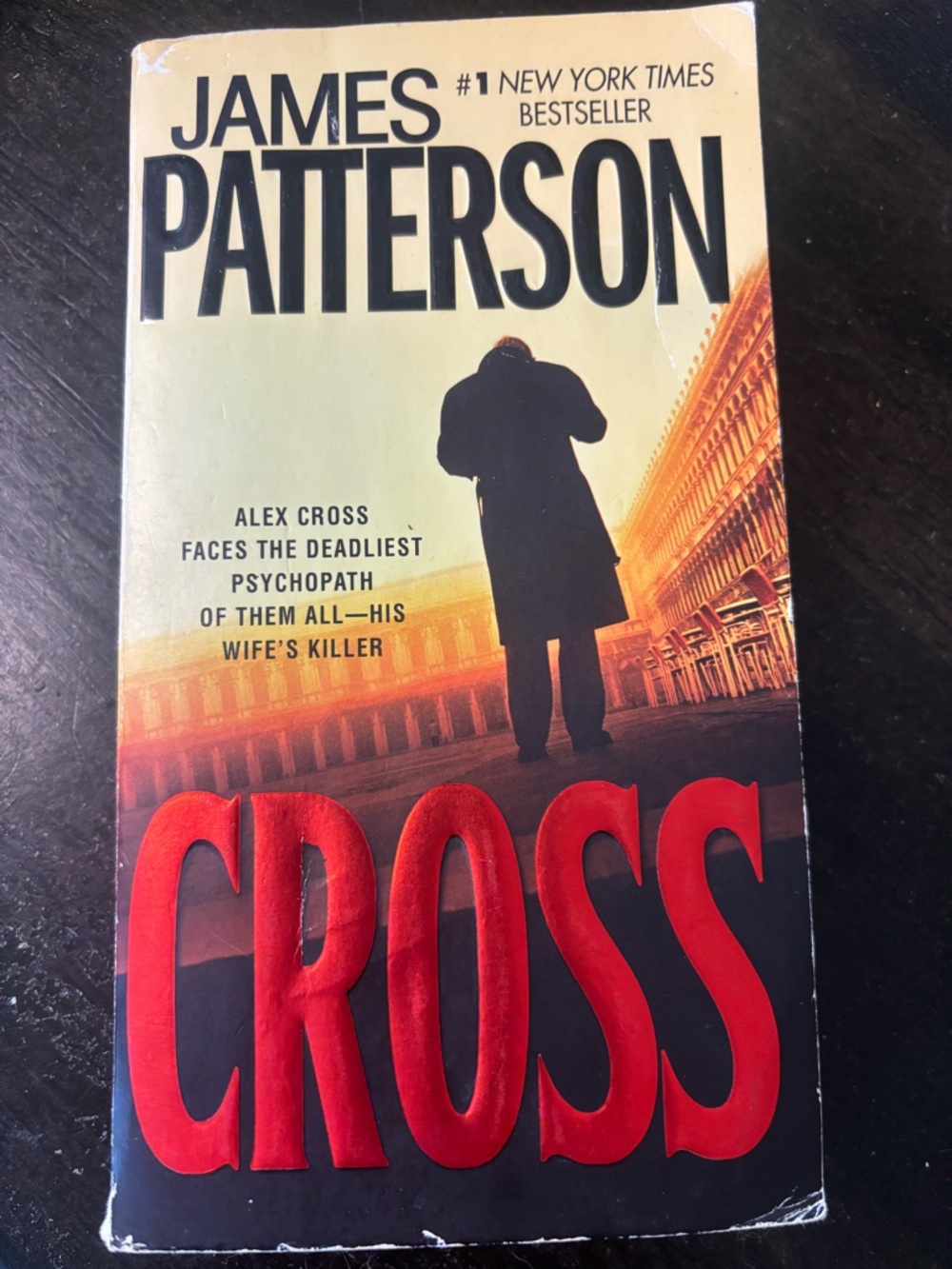 James Patterson "Cross" Paperback Thriller - Yellow, Red, Black